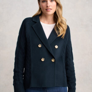 Cable Mix Jacket - Ink