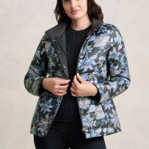 Reversible Puffer Jacket - Floral Chintz Print